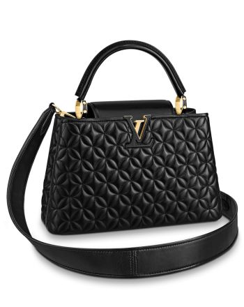 Louis Vuitton Capucines PM M55366 Black